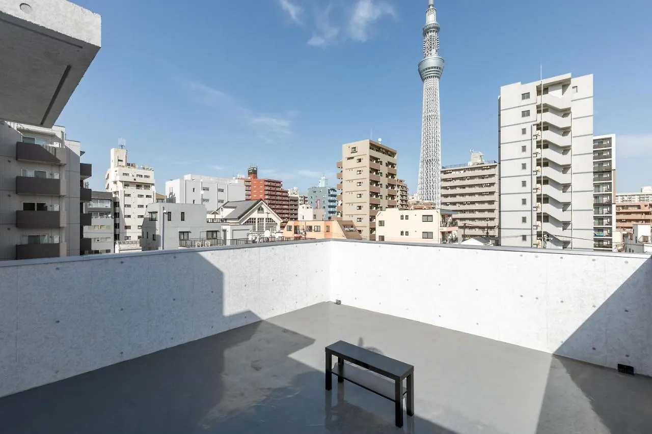 Asakusa Sky Stay Modern Room Tokyo Apartment